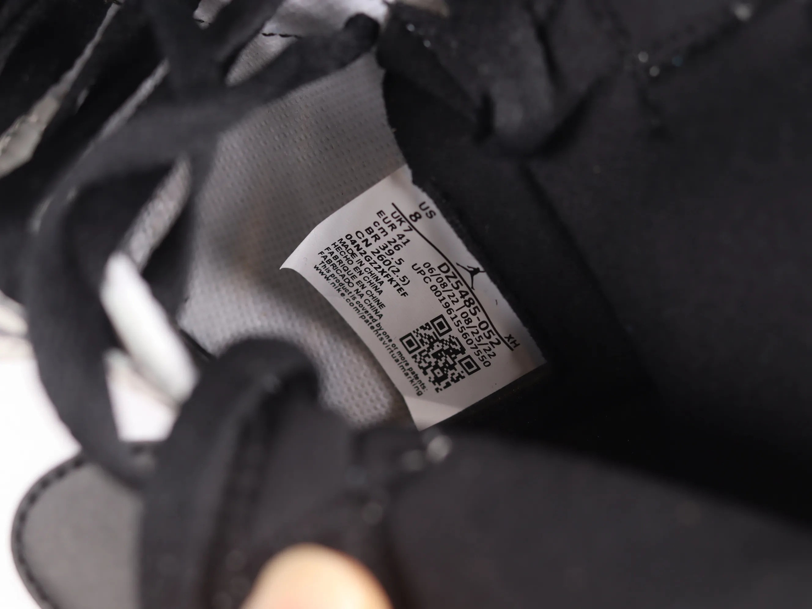 All categories Air Jordan Jordan series basketball shoes Air Jordan 1 High Air Jordan 1 High OG "White Cement" AJ1 Joe 1 elephant pattern high-top basketball shoes DZ5485-052